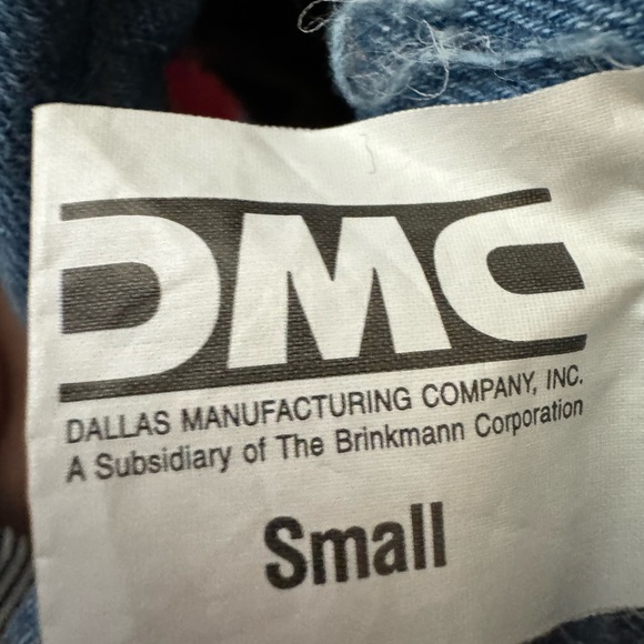 Adorable, doggy fire hydrant, denim jacket, DMC manufacturing company size s - Picture 2 of 6